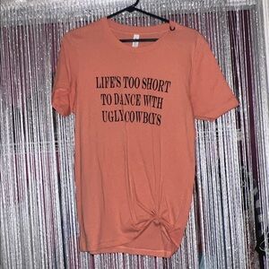 Bella Canvas Orange Short Sleeve Tee